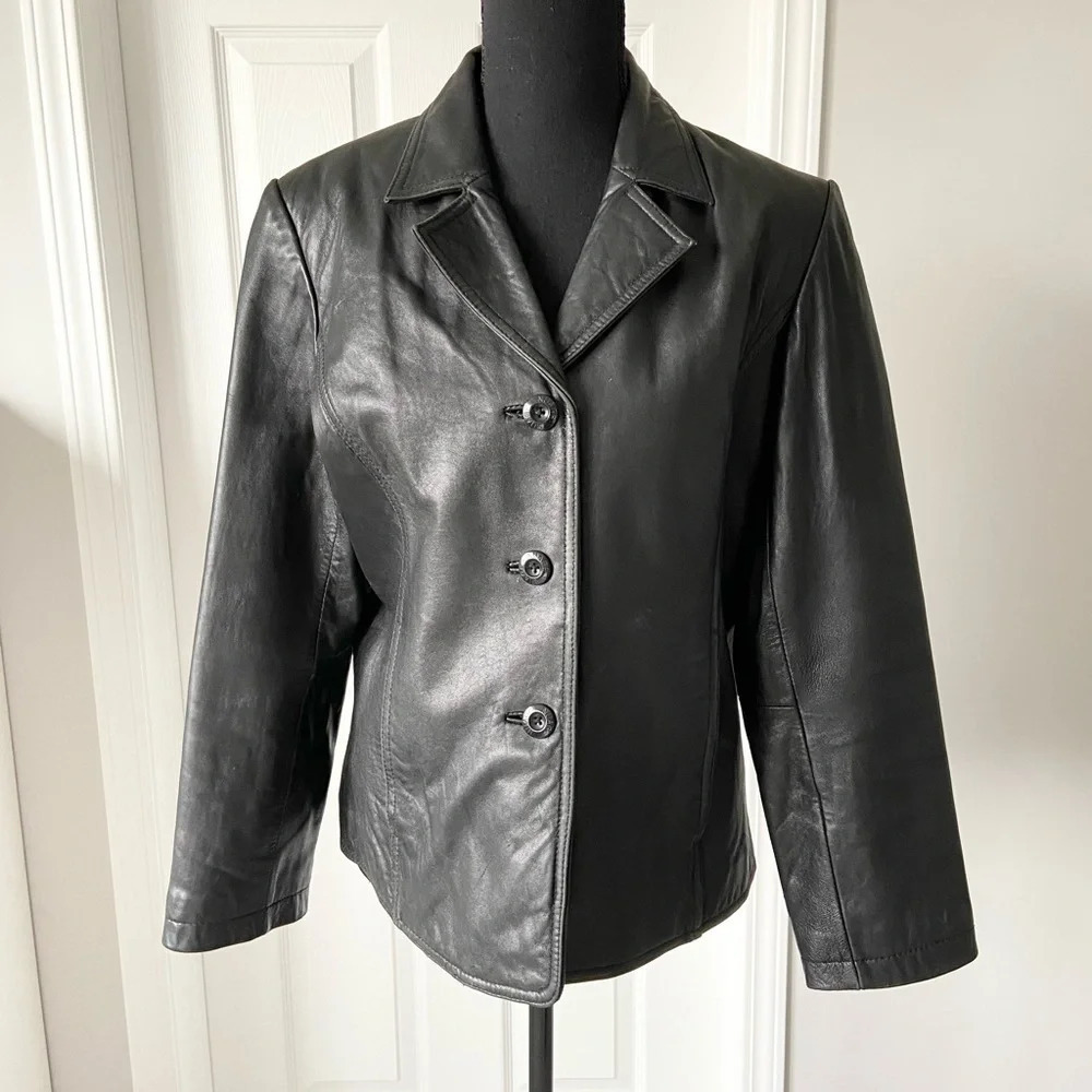 Nuage Soft Smooth Buttery Leather Jacket